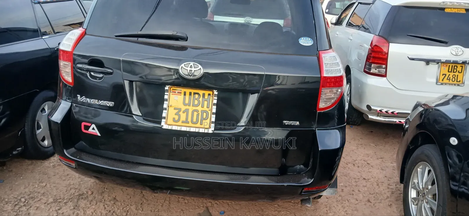 Toyota Vanguard 2008 Black