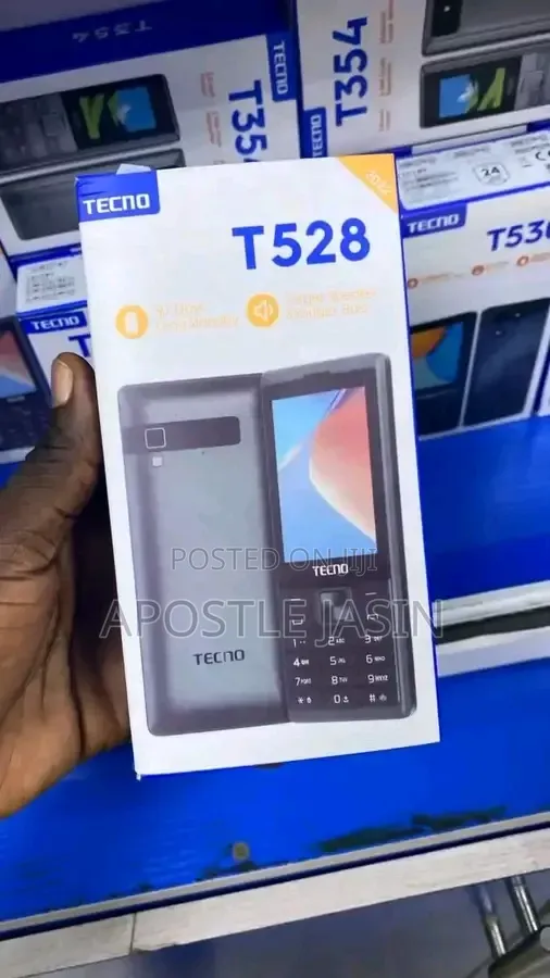 New Tecno T528 Black