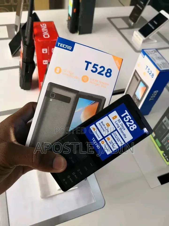 New Tecno T528 Black
