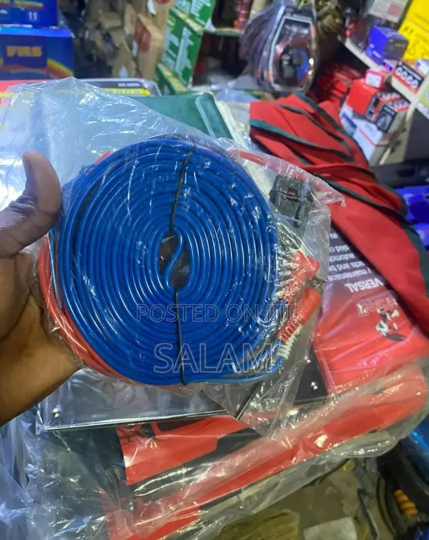 Complete Car Audio Amplifier Installation Wiring Kit 8GA 1500W Max