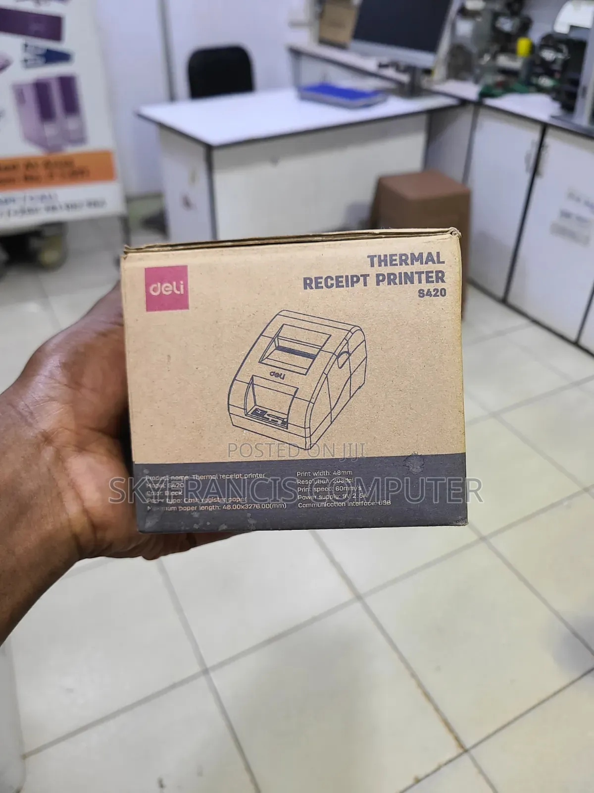 Deli Thermal Receipt Printer S420