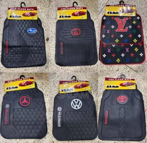 ​Universal Branded Car Floor Mats Set – Toyota, Mercedes, Subaru,
