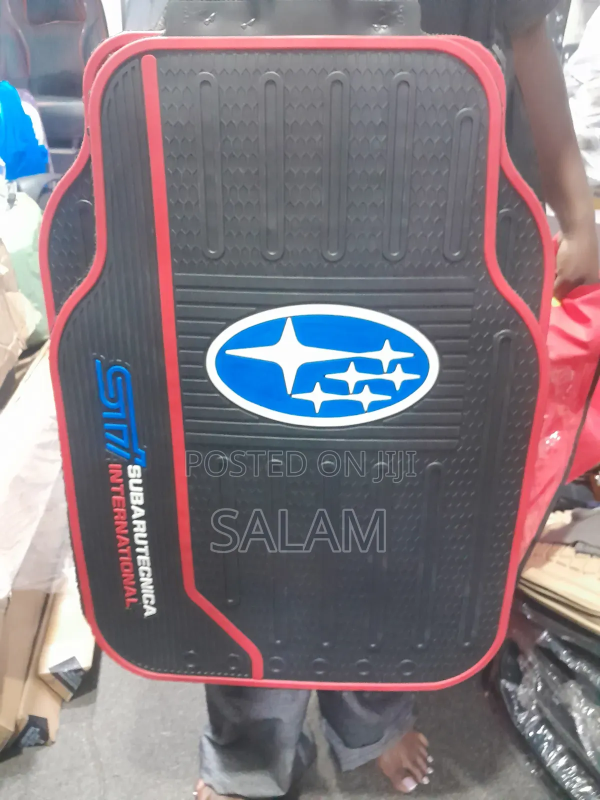 ​Universal Branded Car Floor Mats Set – Toyota, Mercedes, Subaru,