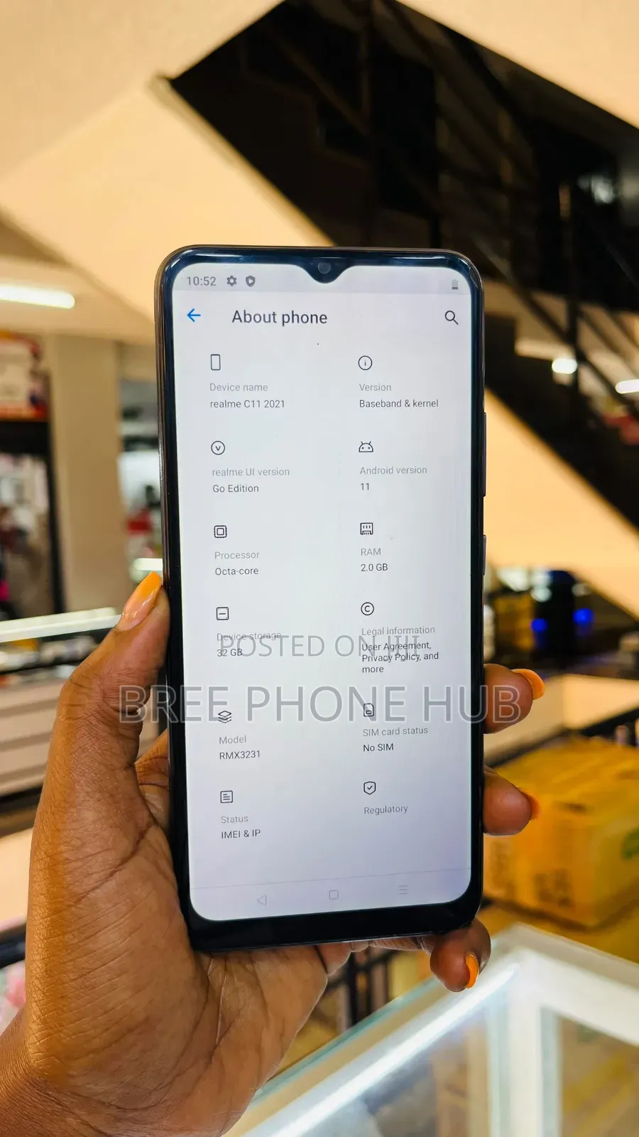 Realme C11 2021 32 GB Black