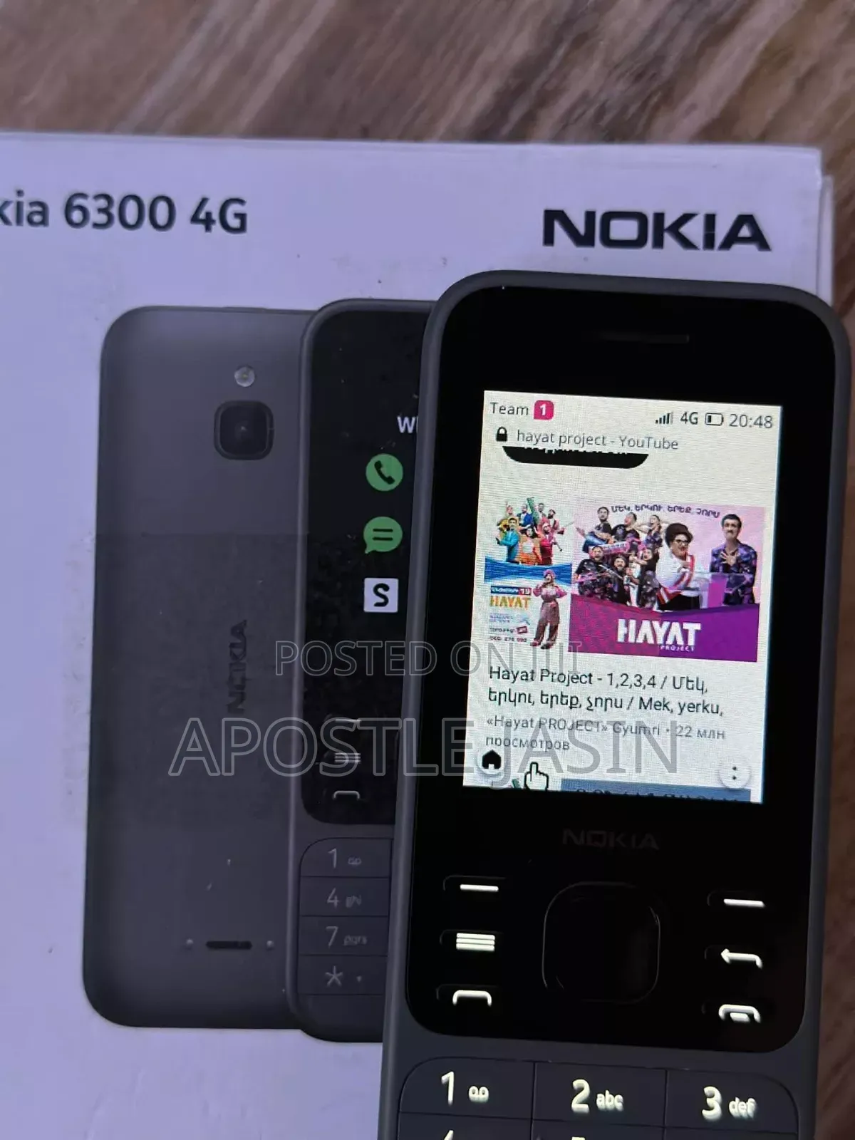 New Nokia 6300 Gray
