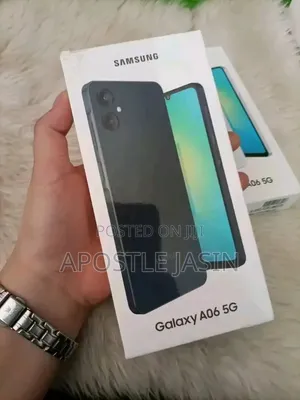 New Samsung Galaxy A06 5G 128 GB Black