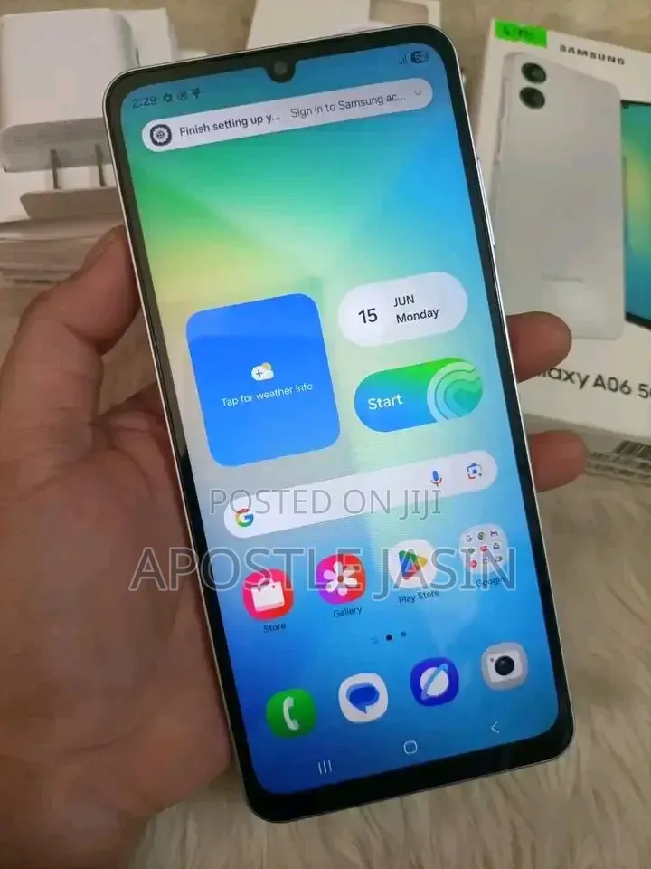 New Samsung Galaxy A06 5G 128 GB Black