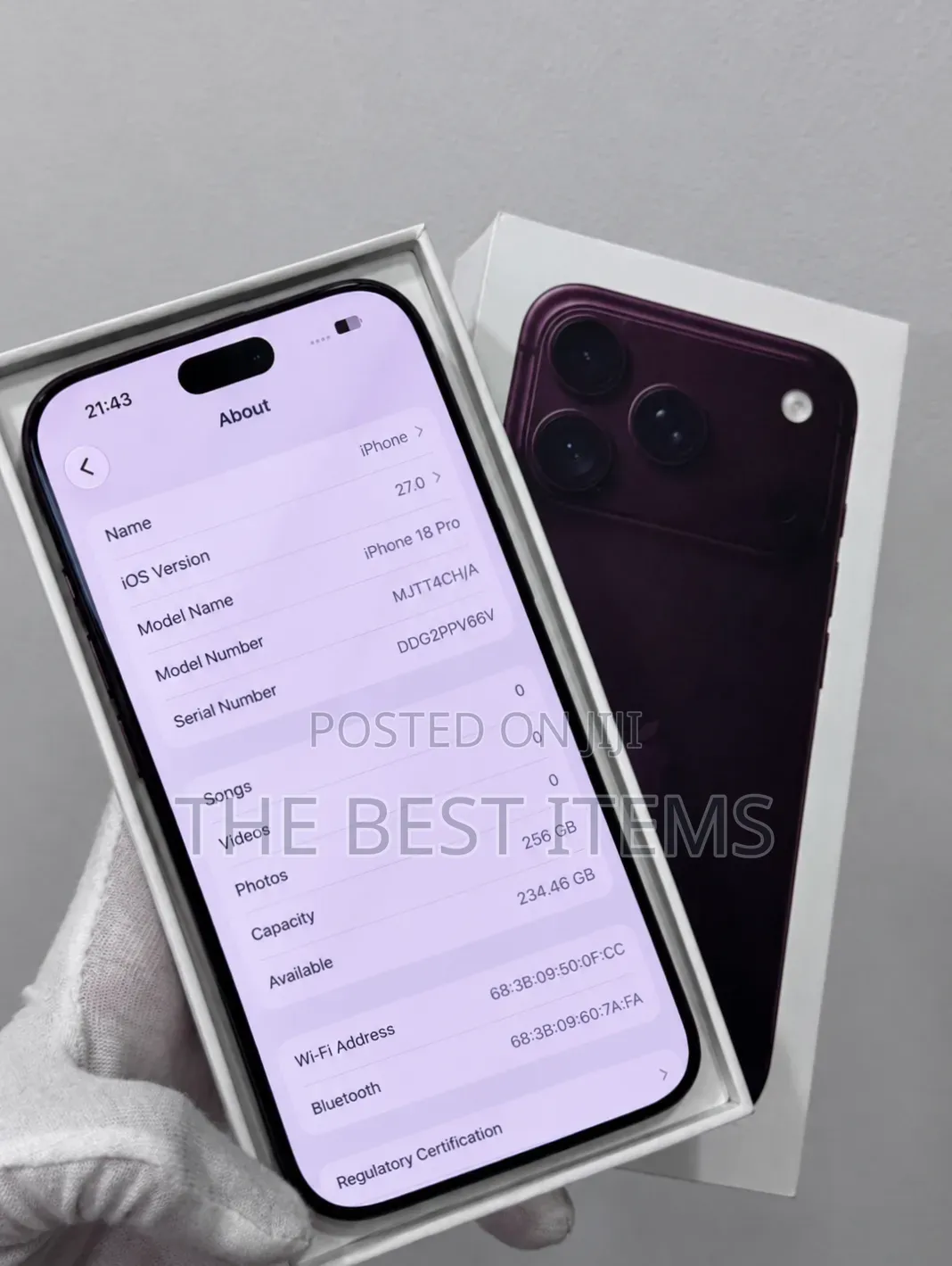 Apple iPhone 18 Pro 256 GB