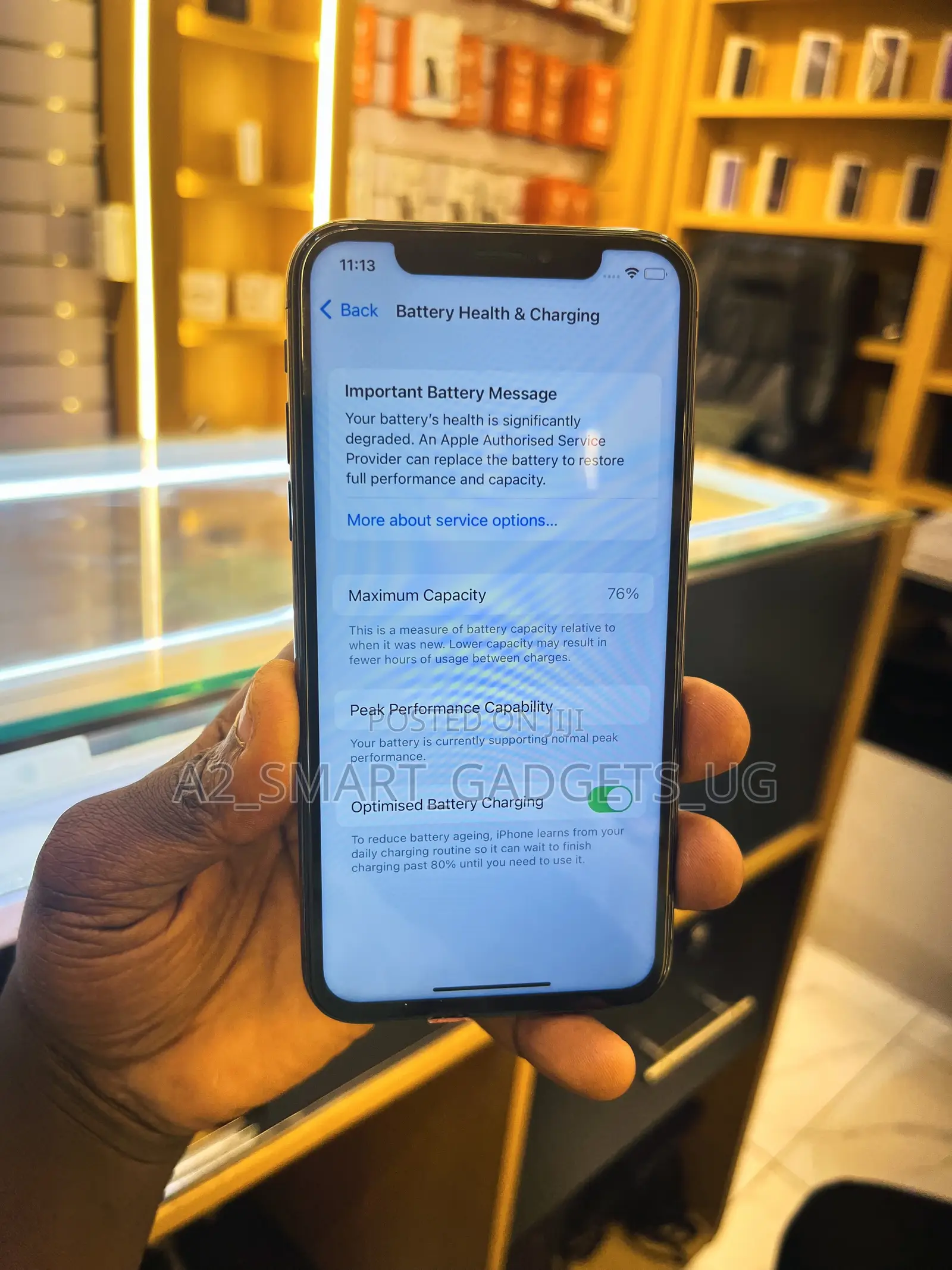Apple iPhone X 64 GB Black
