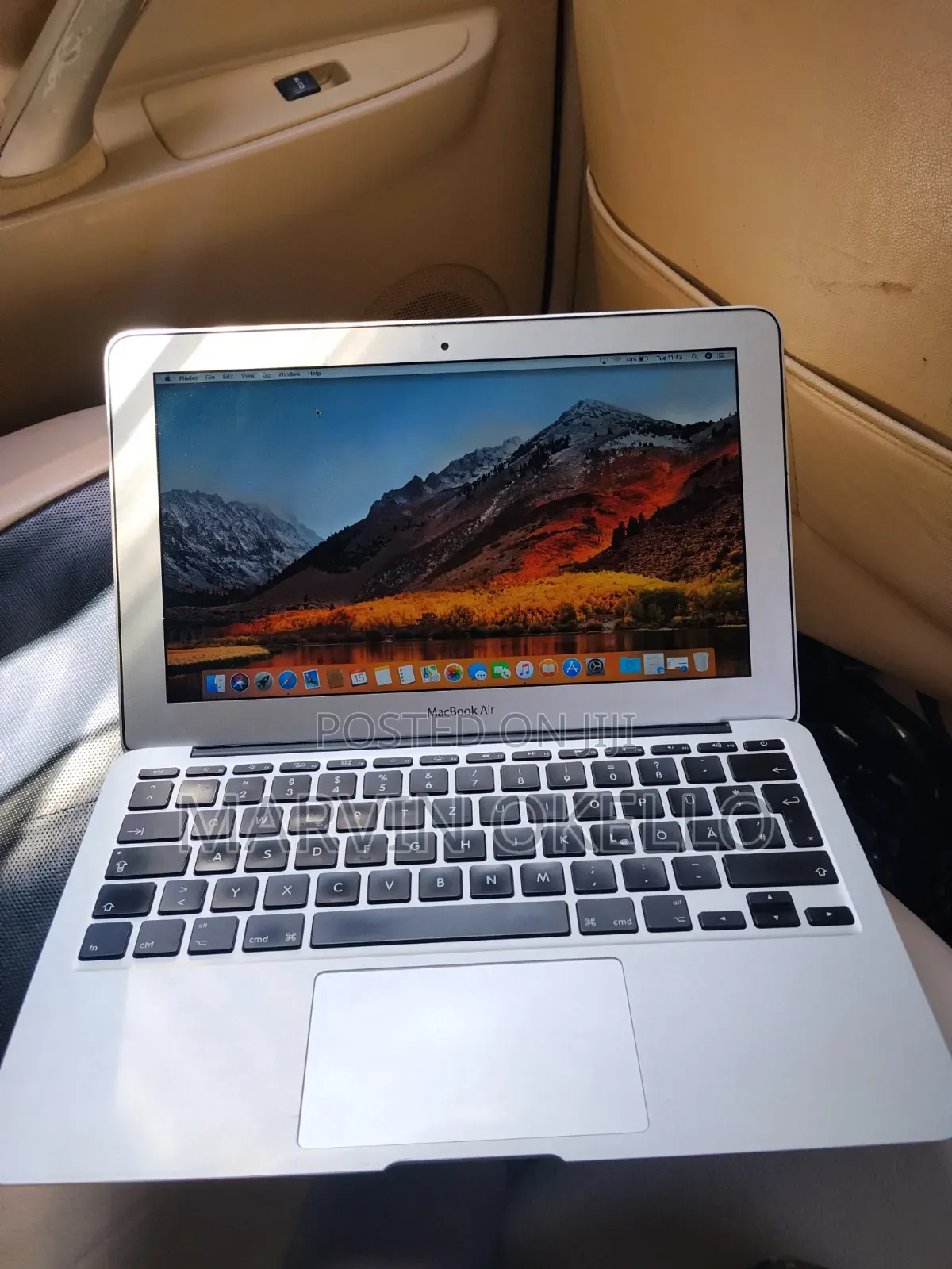 Laptop Apple MacBook 4GB Intel Core i5 SSD 140GB