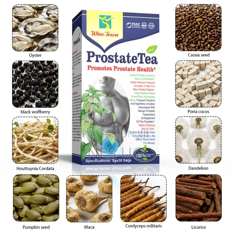 Prostate Tea, Promotes Male Prostate Health - 30Tea Bags