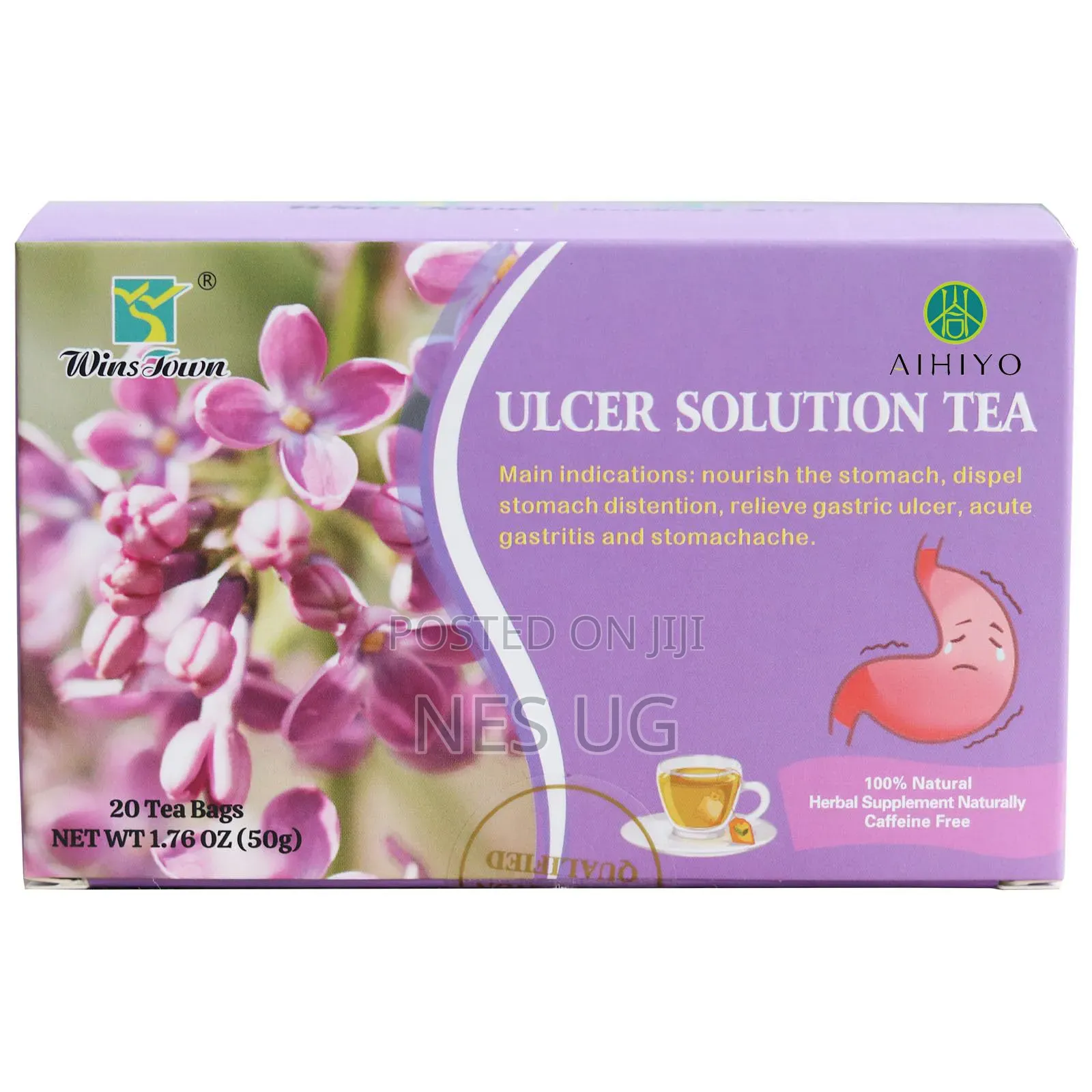 Organic Ulcer Solution Tea for All Age Groups - 20Tea Bags
