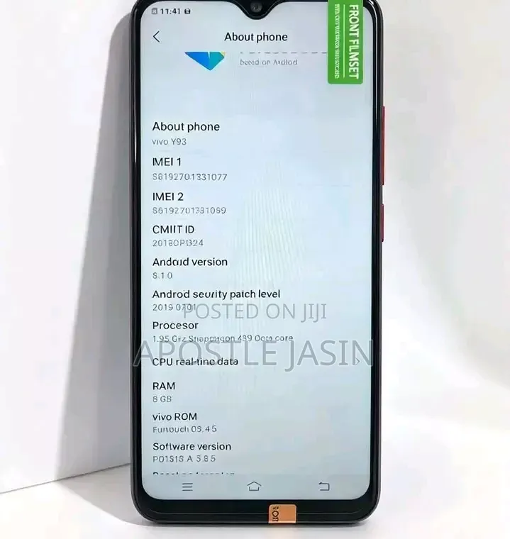 Vivo Y93 128 GB Blue