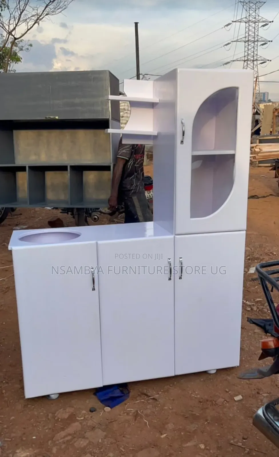 Modern Gas Cabinet Stand