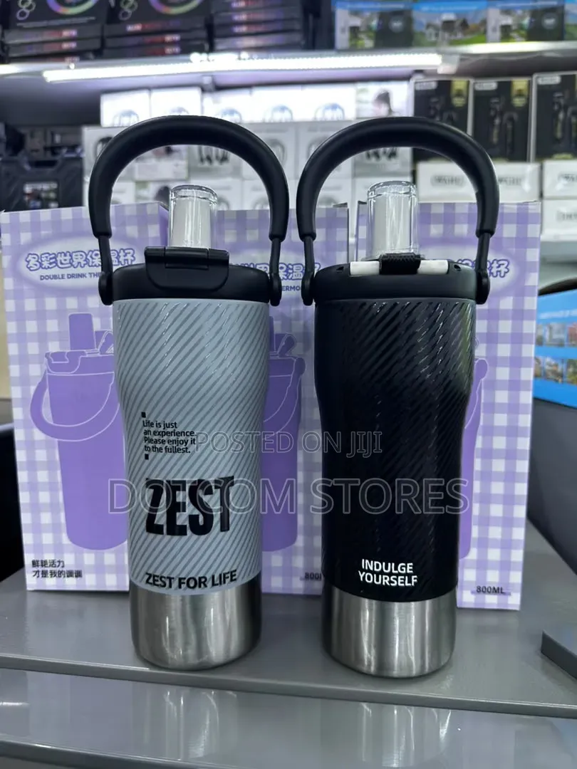 Zest 800ml Insulated Stainless Steel Travel Water Bottles