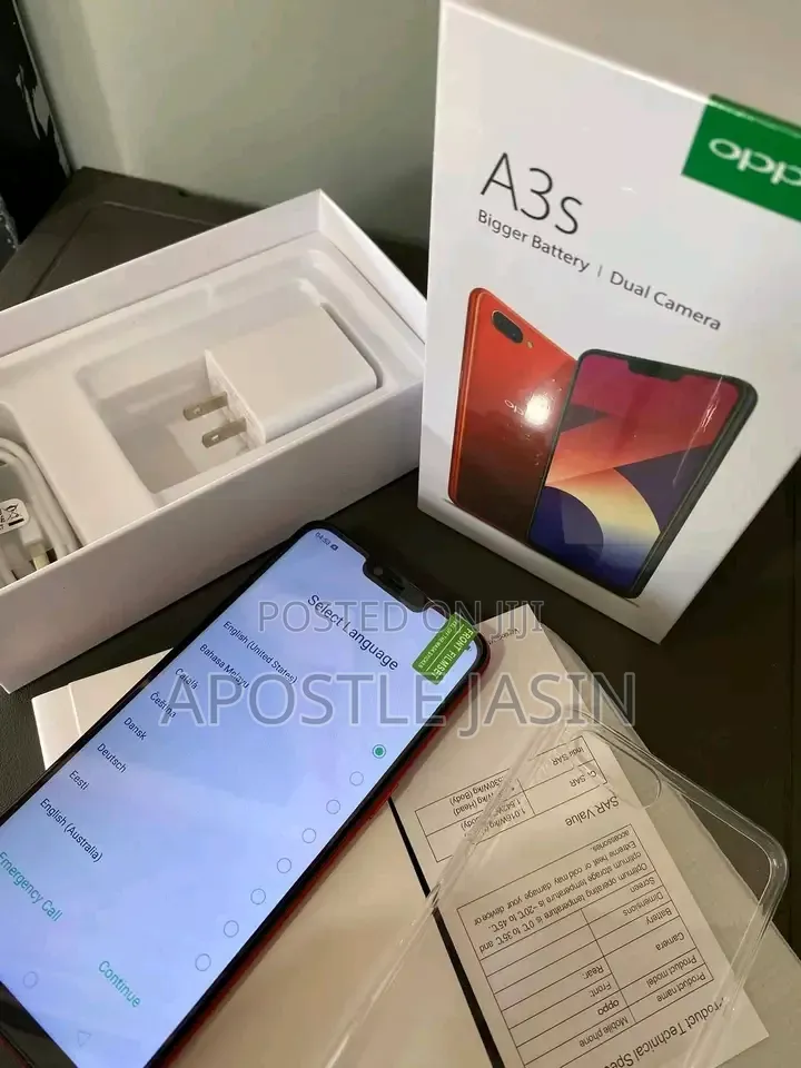 Oppo A3s 64 GB Red