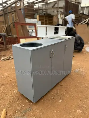 Sink Cabinet Stand Well Made and Finished in Grey Color