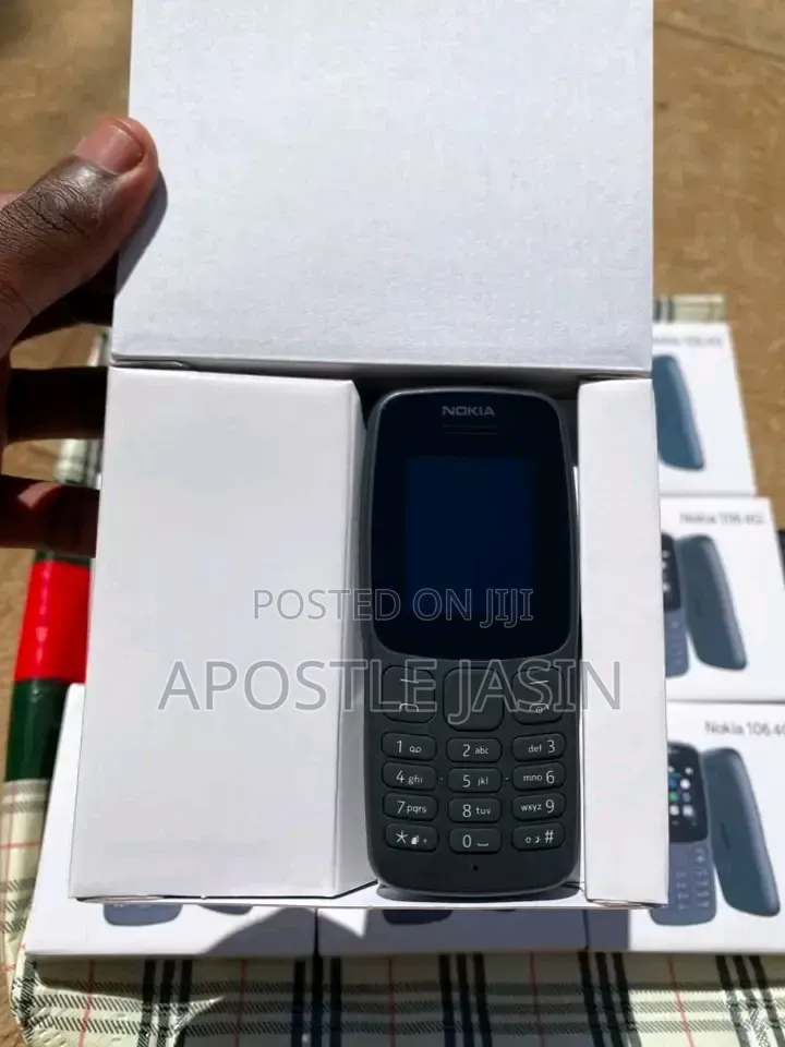 New Nokia 106 Black