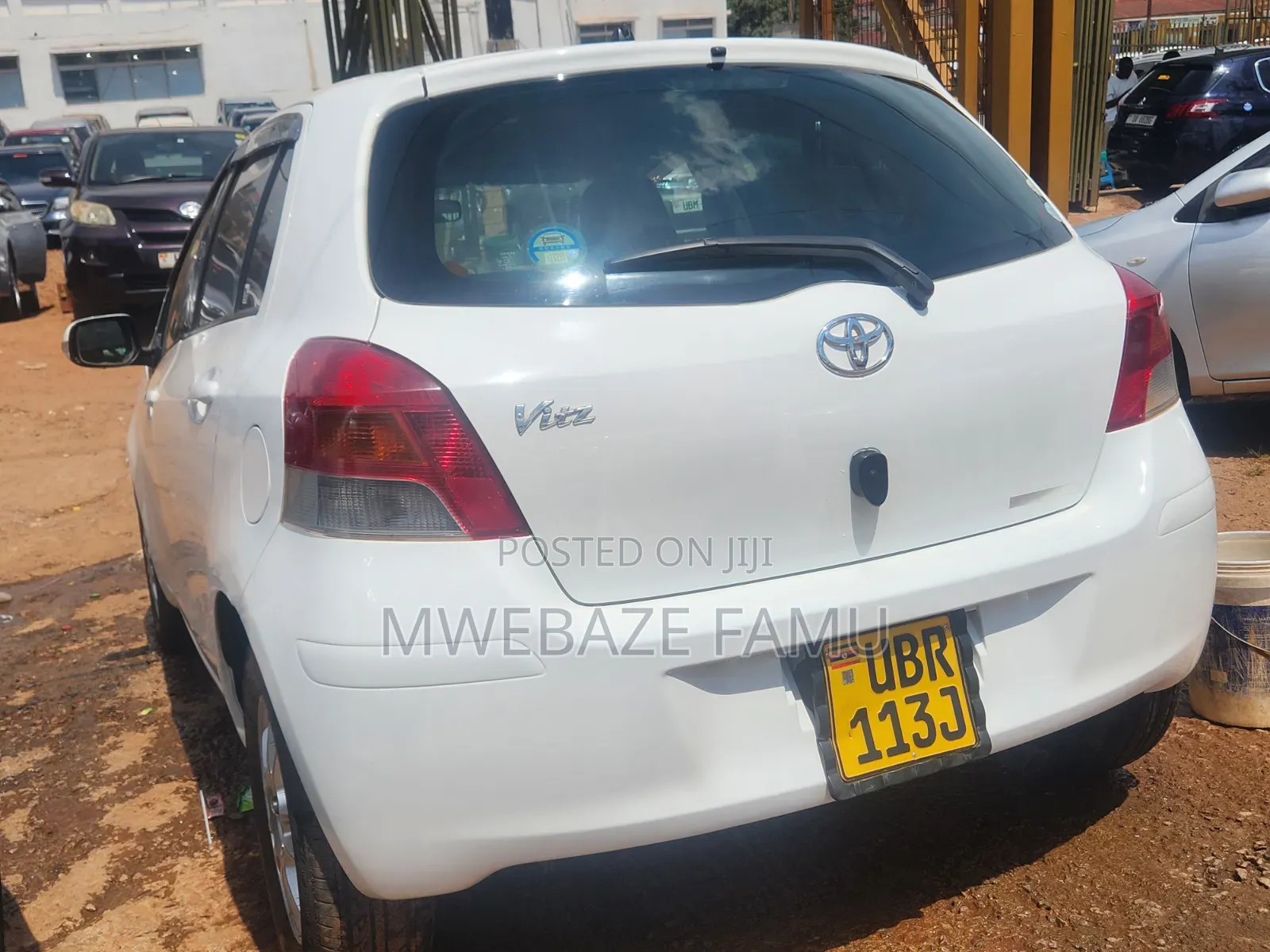 Toyota Vitz 2008 White