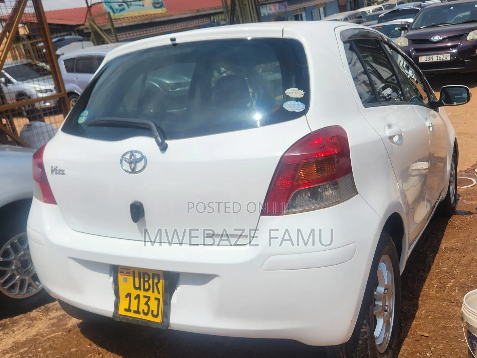 Toyota Vitz 2008 White