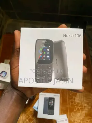 New Nokia 106 Black