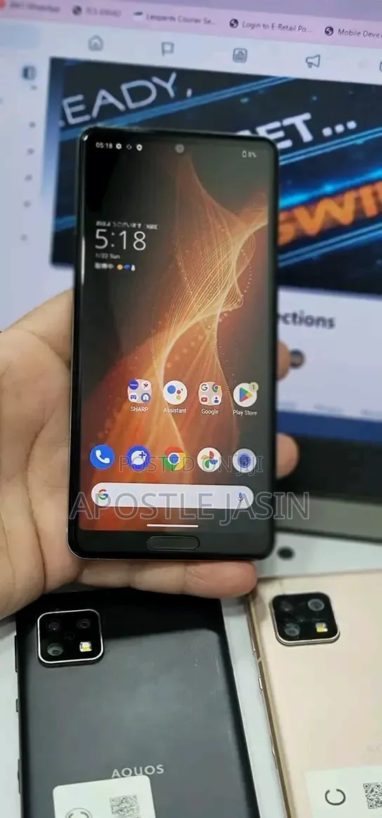 Sharp Aquos sense5G 128 GB Gold