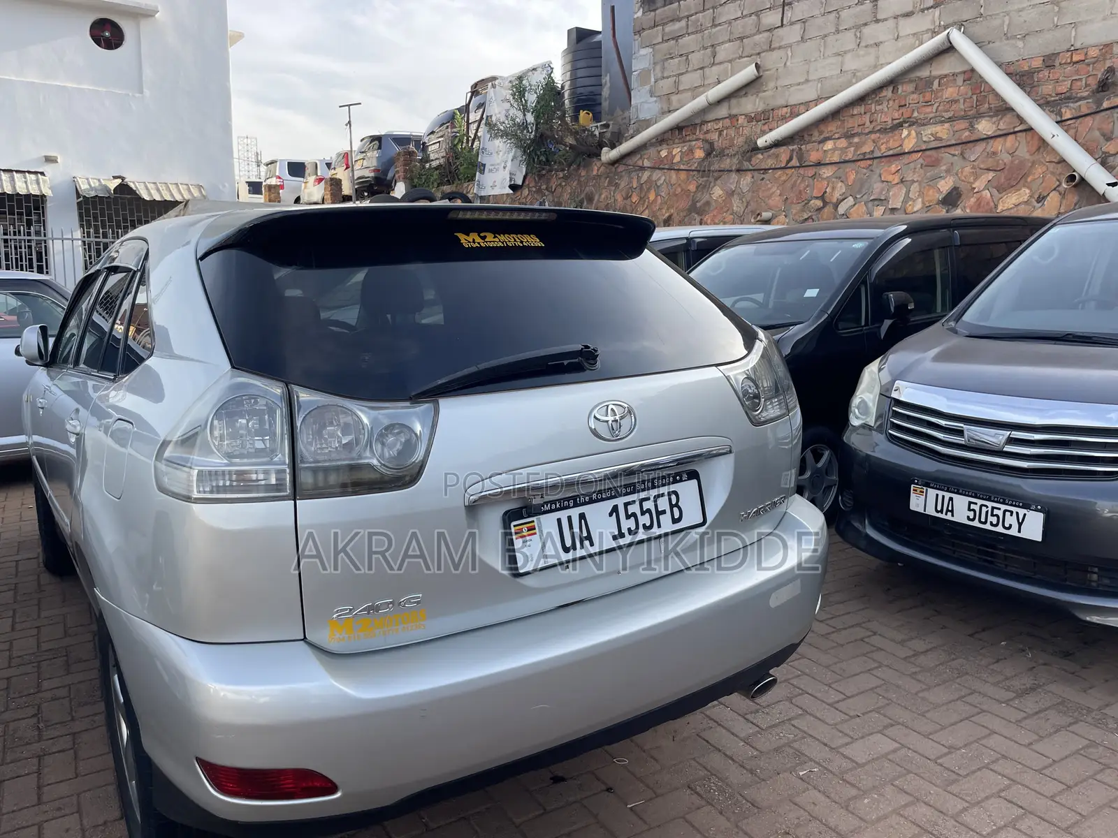 Toyota Harrier 2007 Silver