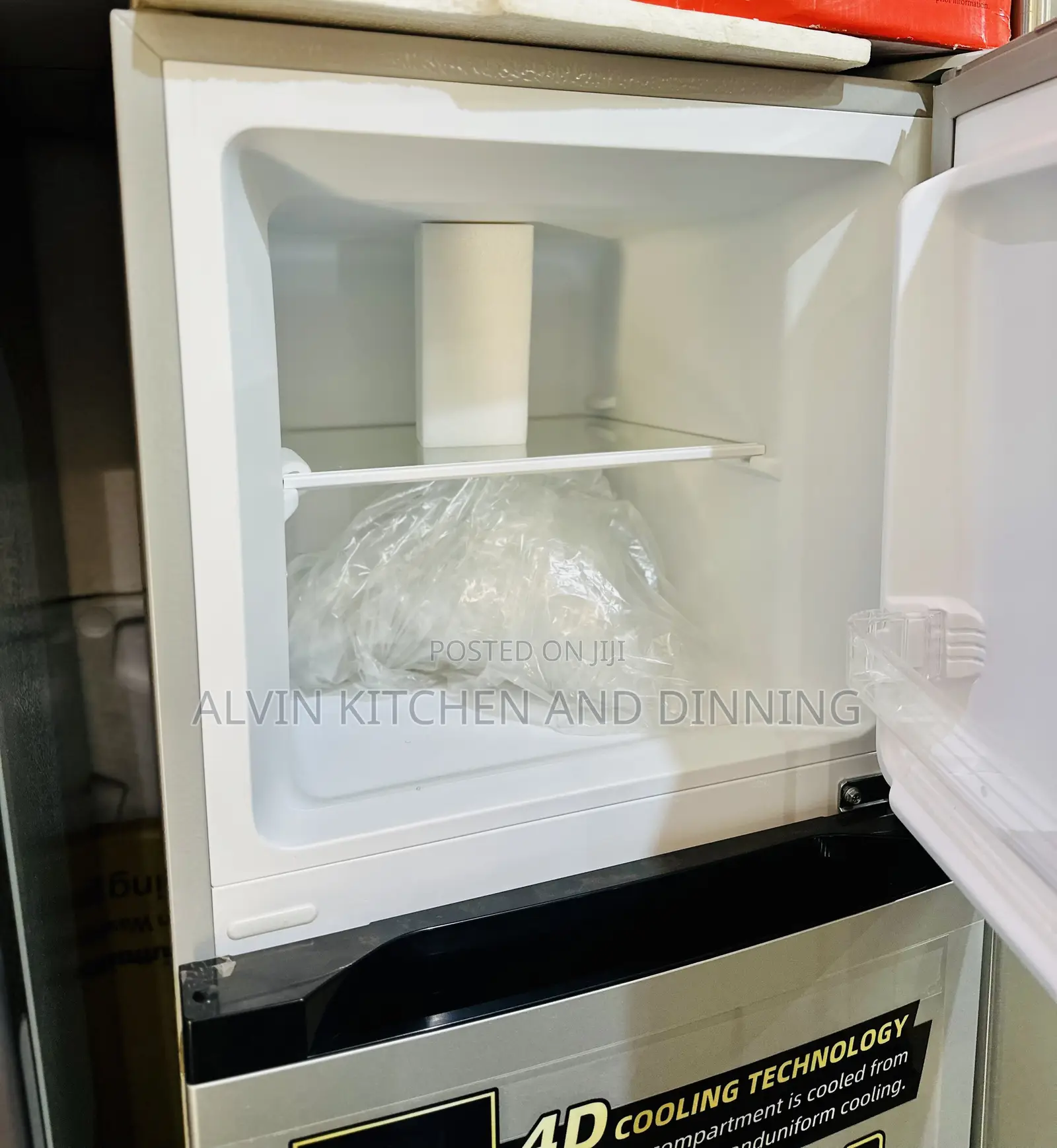 Double-Door Refrigerator 220L