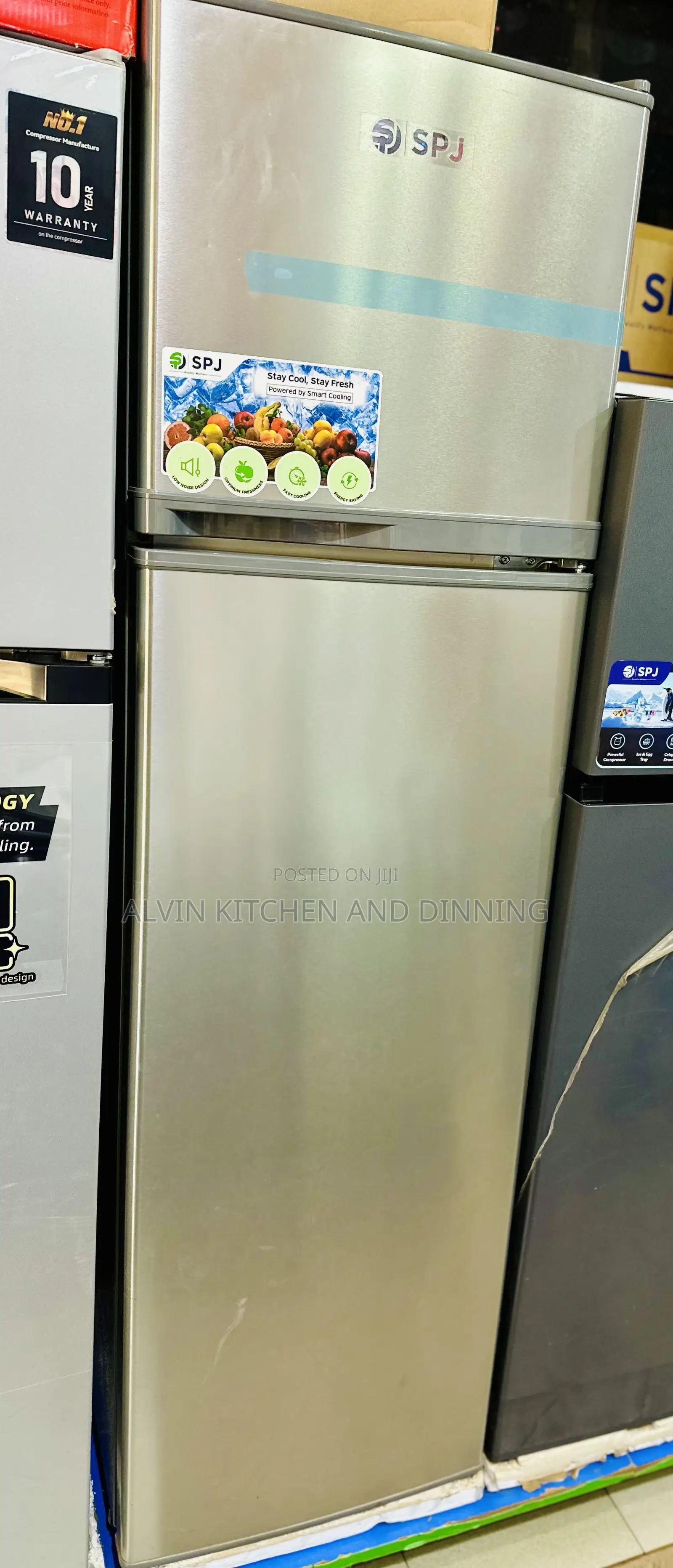 Double Door Fridge 229L