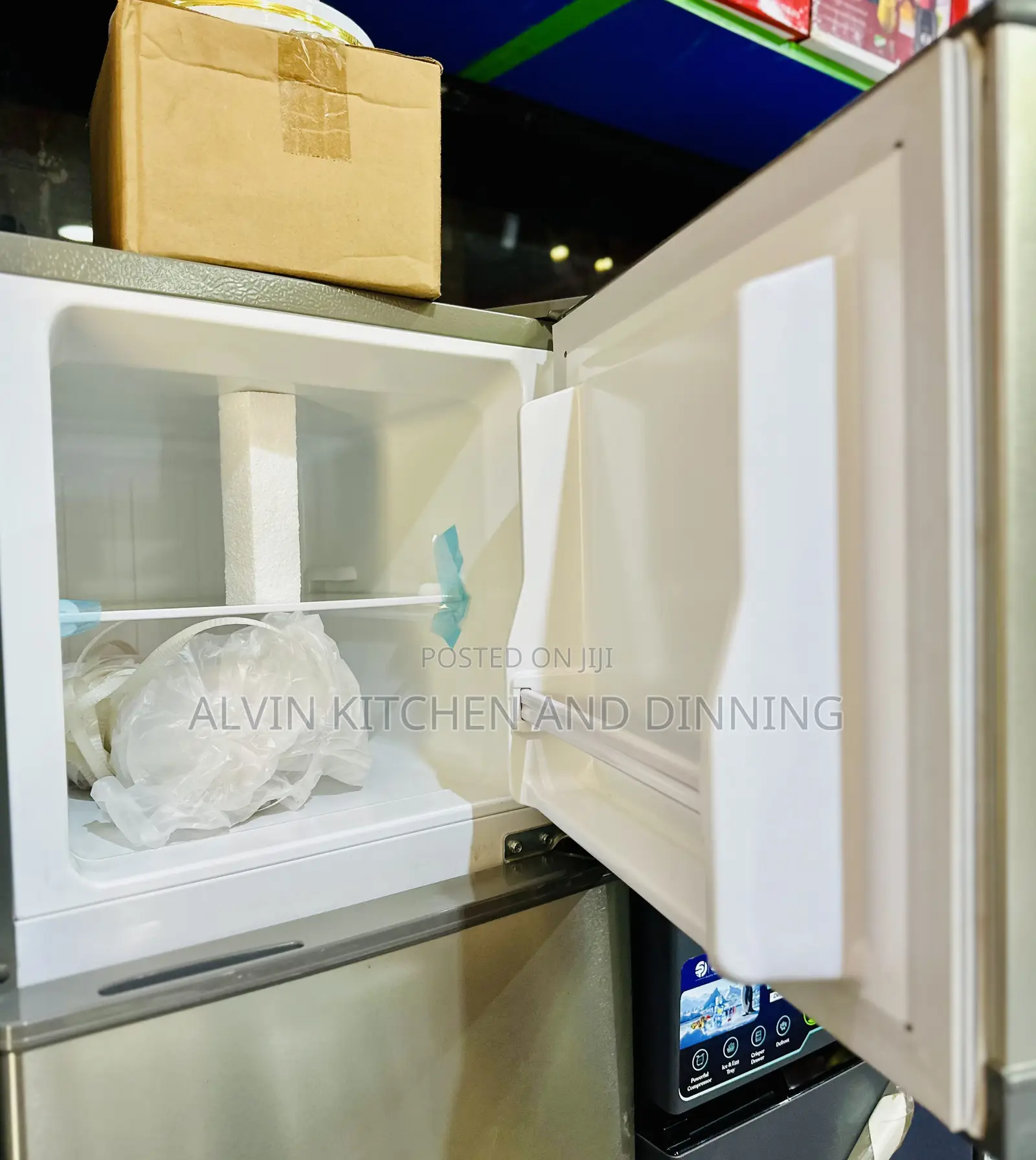 Double Door Fridge 229L