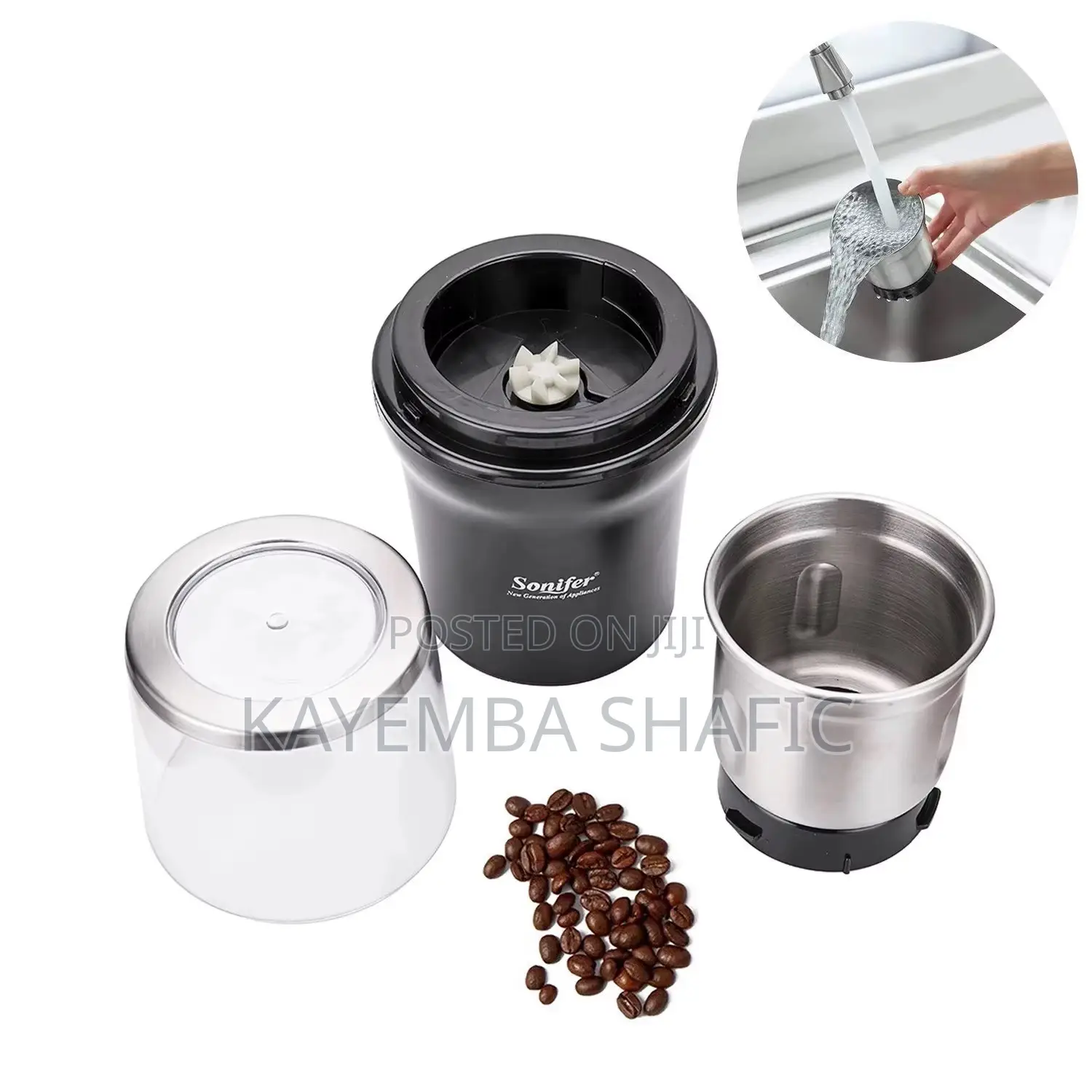 Brand New Sonifer SF-3527 Electric Coffee & Spice Grinder