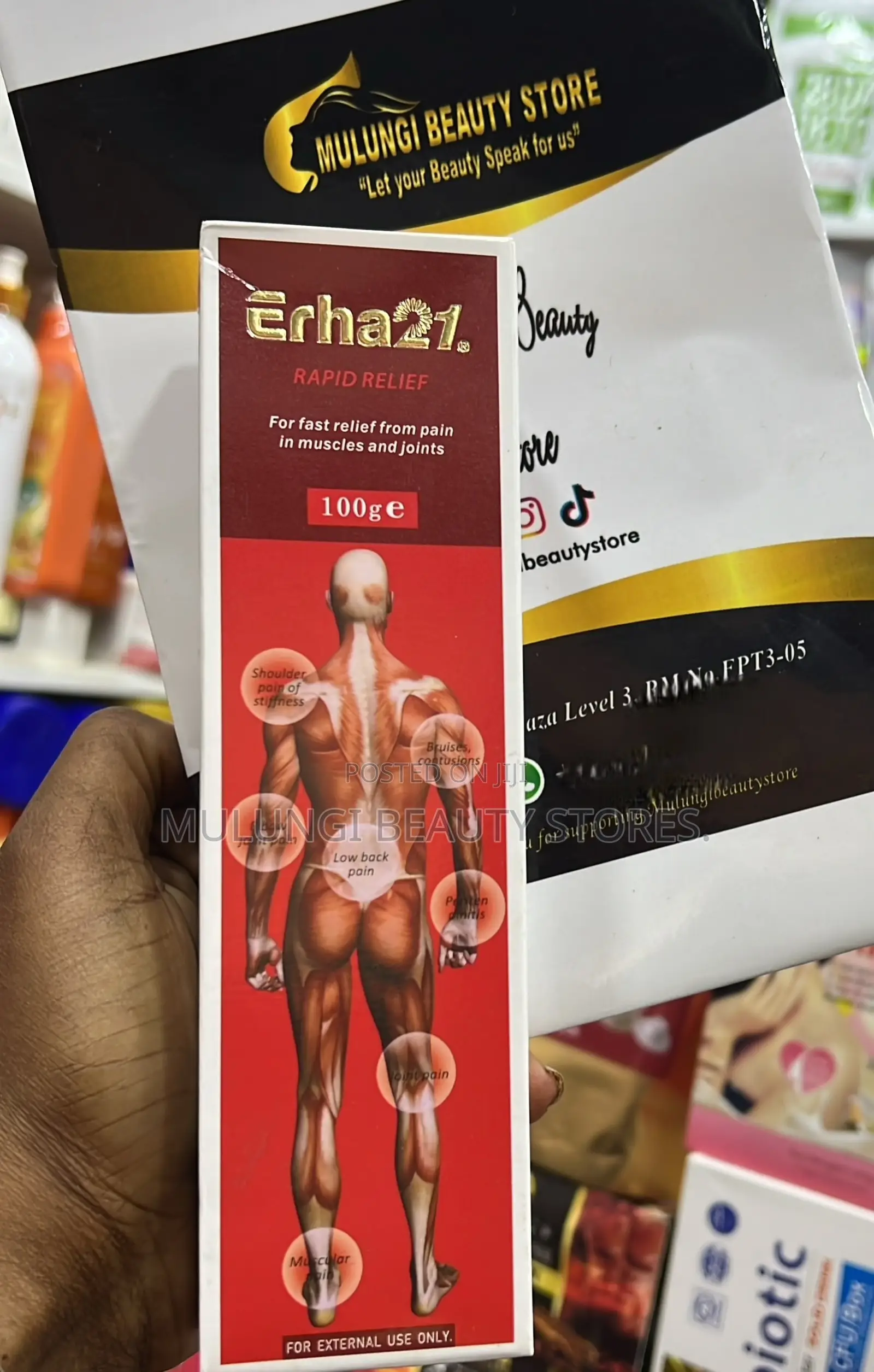 Erha21 Rapid Relief Topical Muscle and Joint Relief