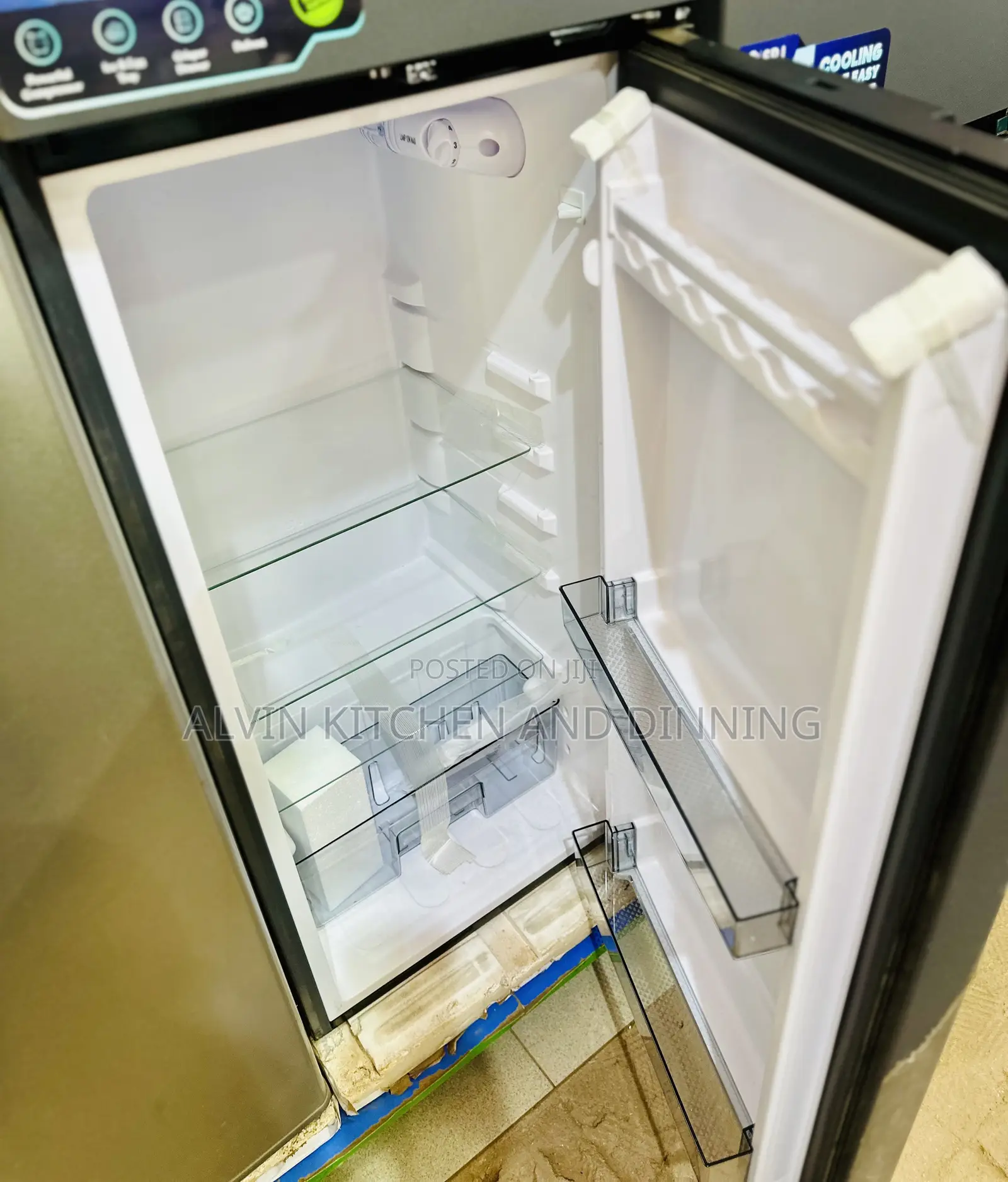Double Door Fridge 189L
