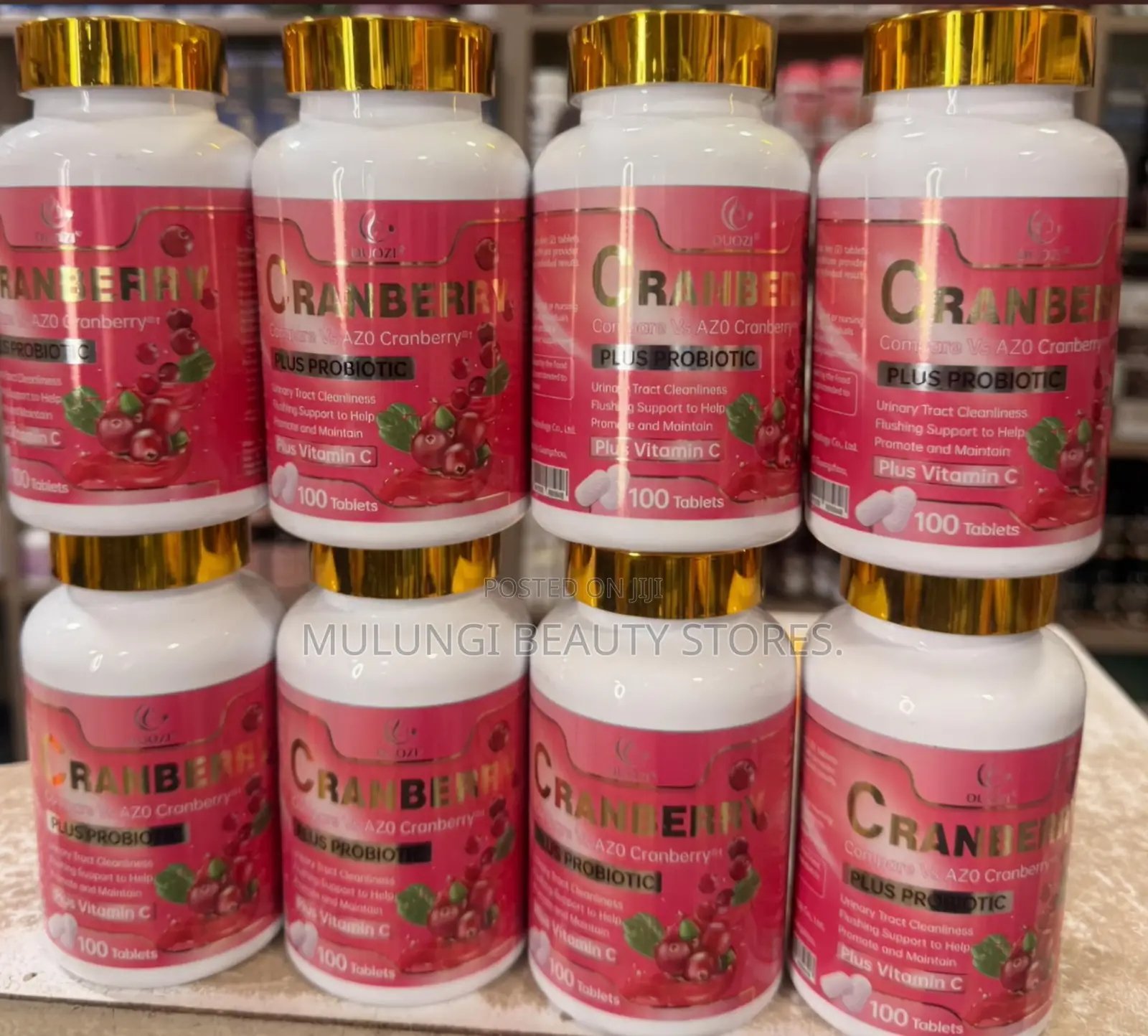 Douzi Cranberry Plus Probiotic Dietary Supplement