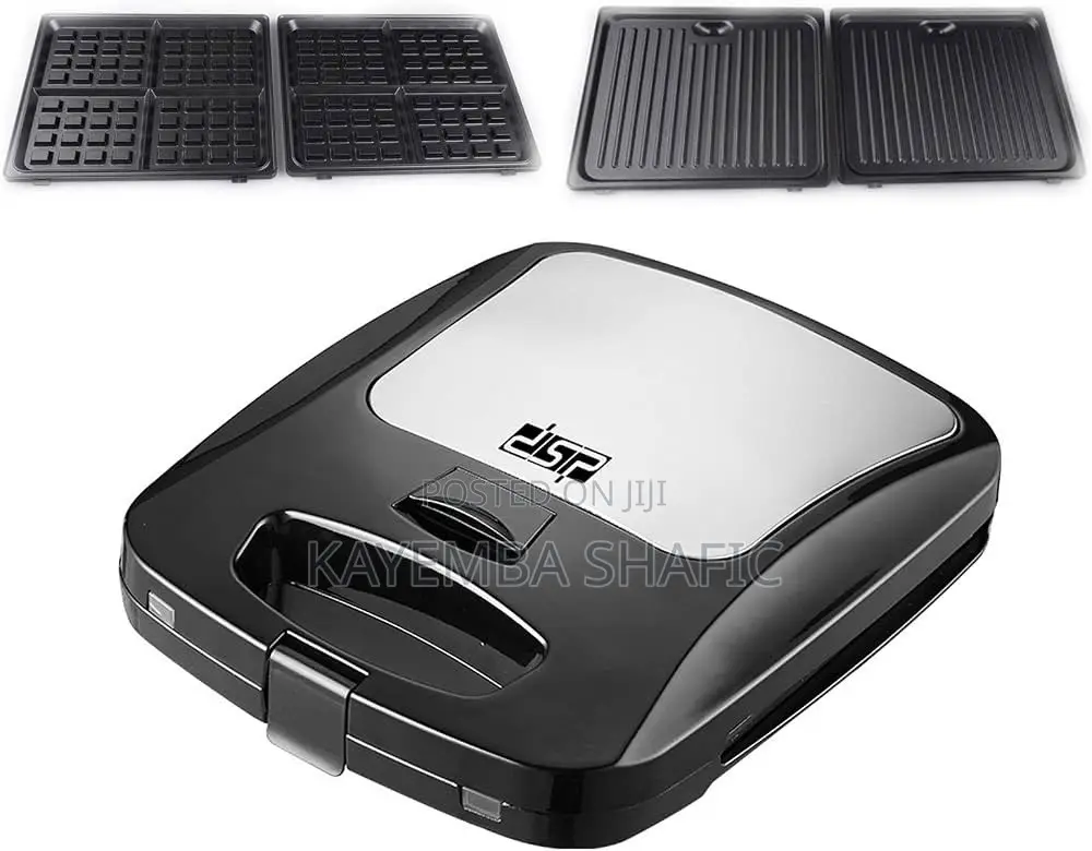 • DSP Professional 2 in 1 Sandwich Maker & Panini Grill 1200W
