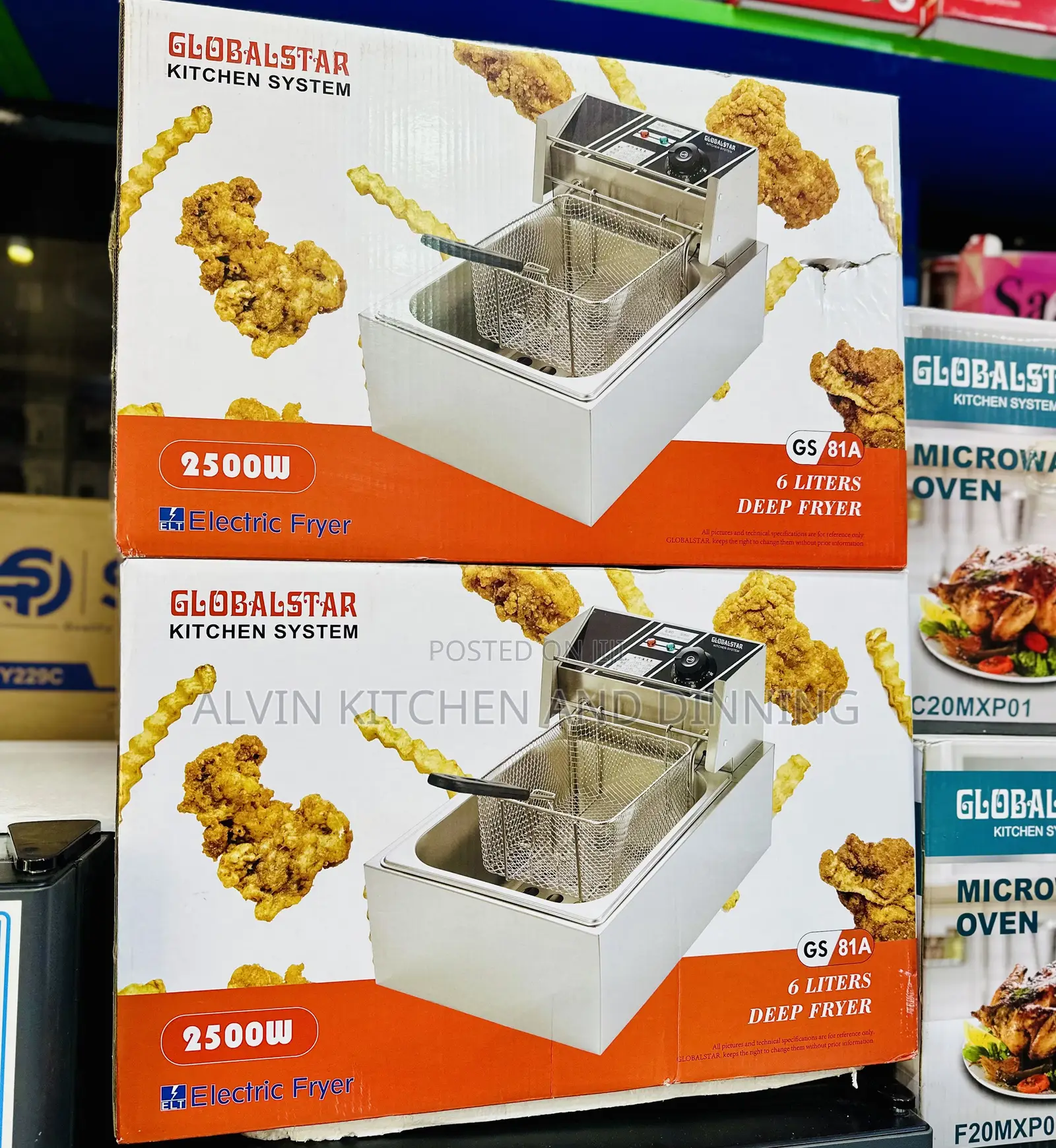 Commercial Electric Deep Fryer 6L