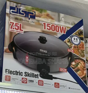Brand New DSP 1500W Electric Skillet & Pizza Pan (Model KC3030A)