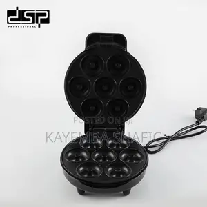DSP 1000W Non-Stick 7-Hole Electric Mini Donut Maker Machine