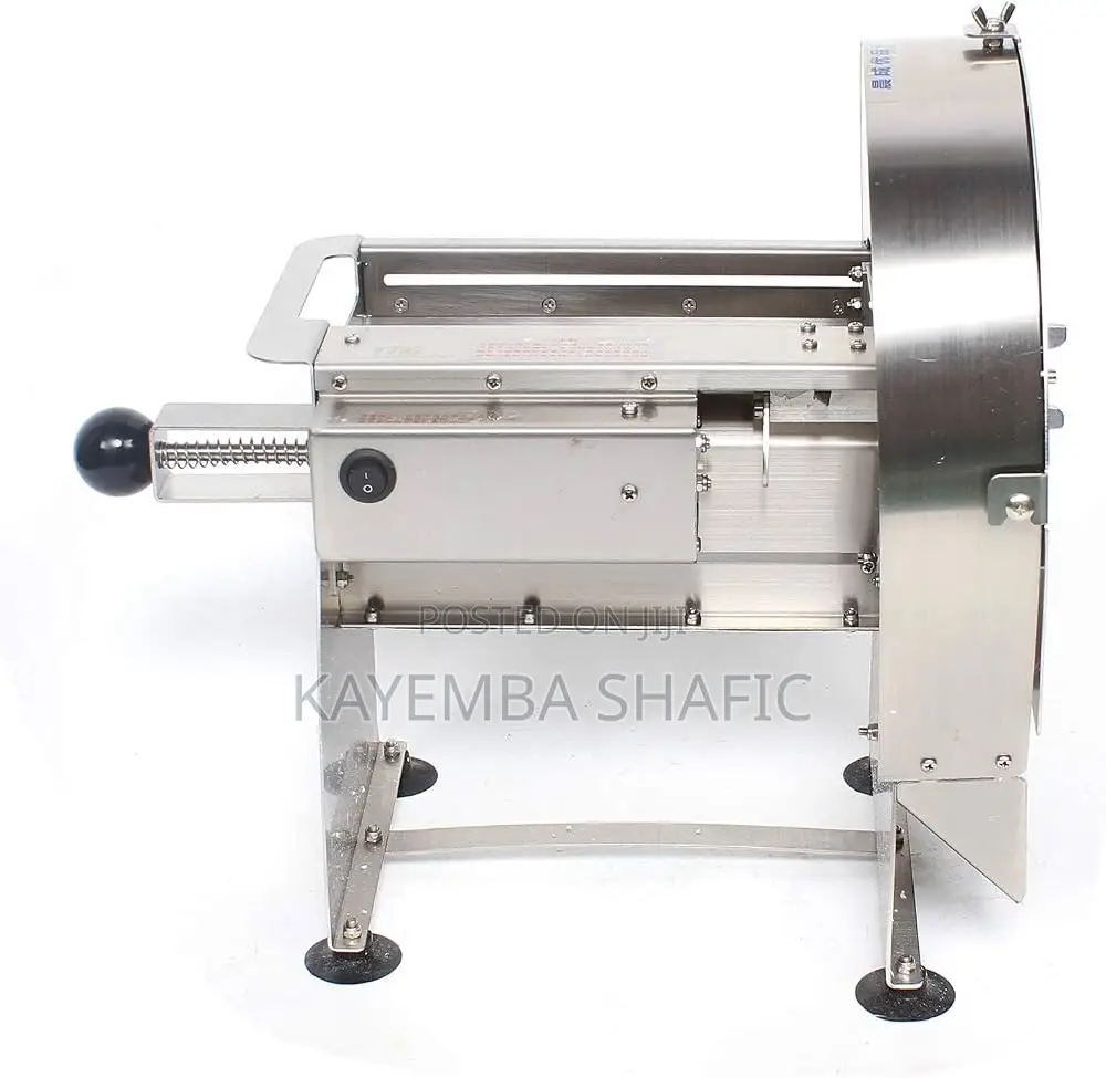 Commercial 2-in-1 Electric and Manual Vegetable Fruit Slicer Machine