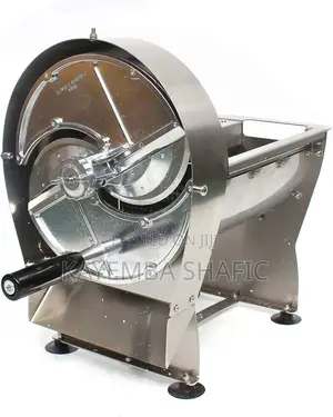 Commercial 2-in-1 Electric and Manual Vegetable Fruit Slicer Machine
