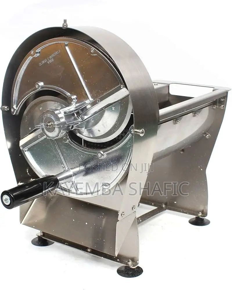 Commercial 2-in-1 Electric and Manual Vegetable Fruit Slicer Machine