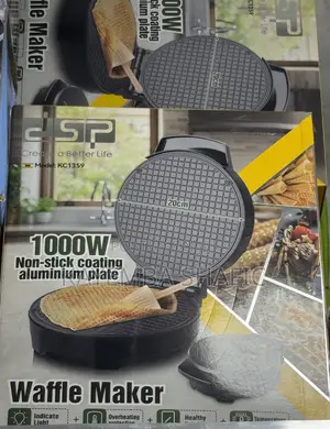 • Brand New DSP 1000W Electric Waffle & Ice Cream Cone Maker