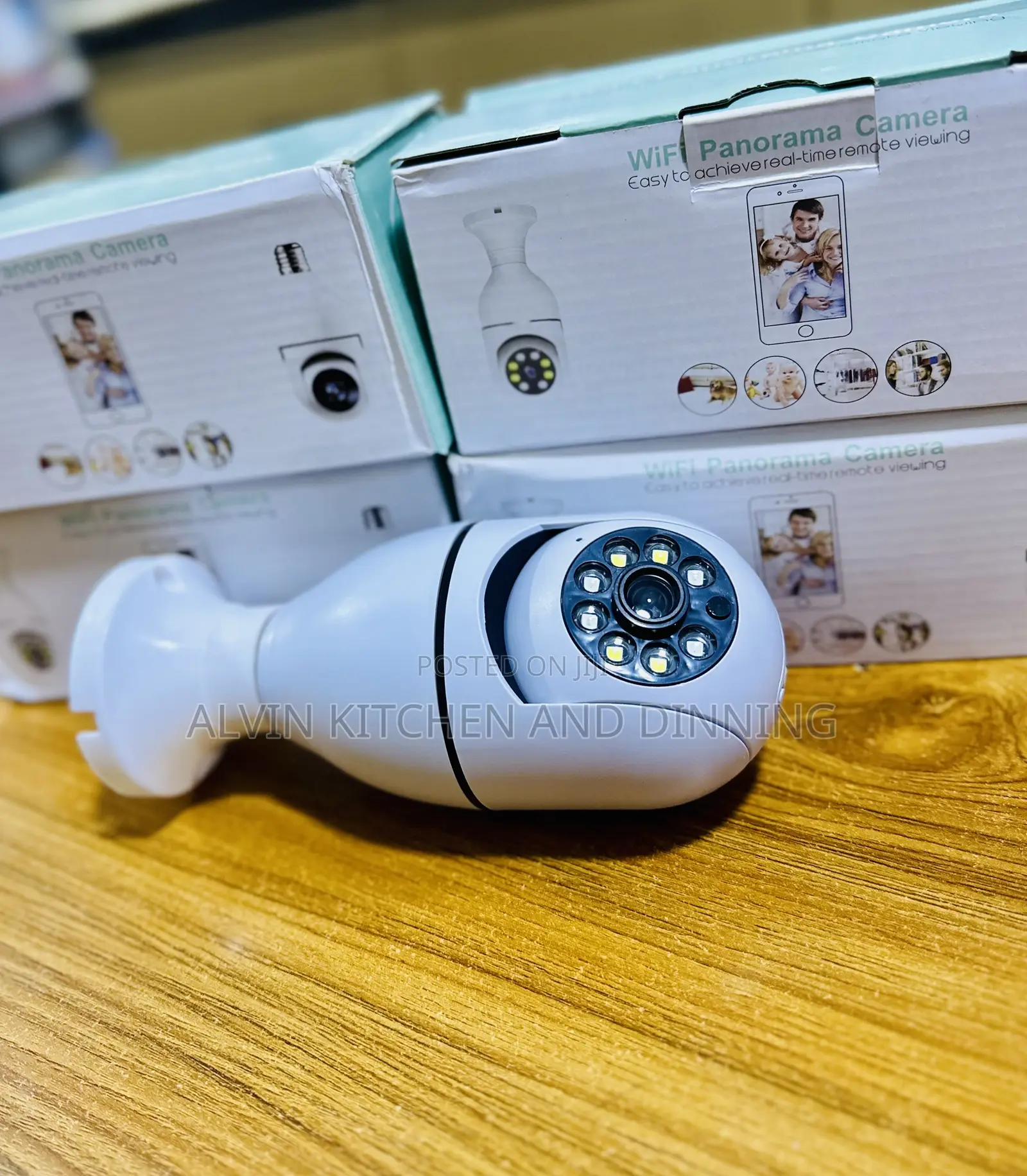 Smart WiFi Bulb Camera