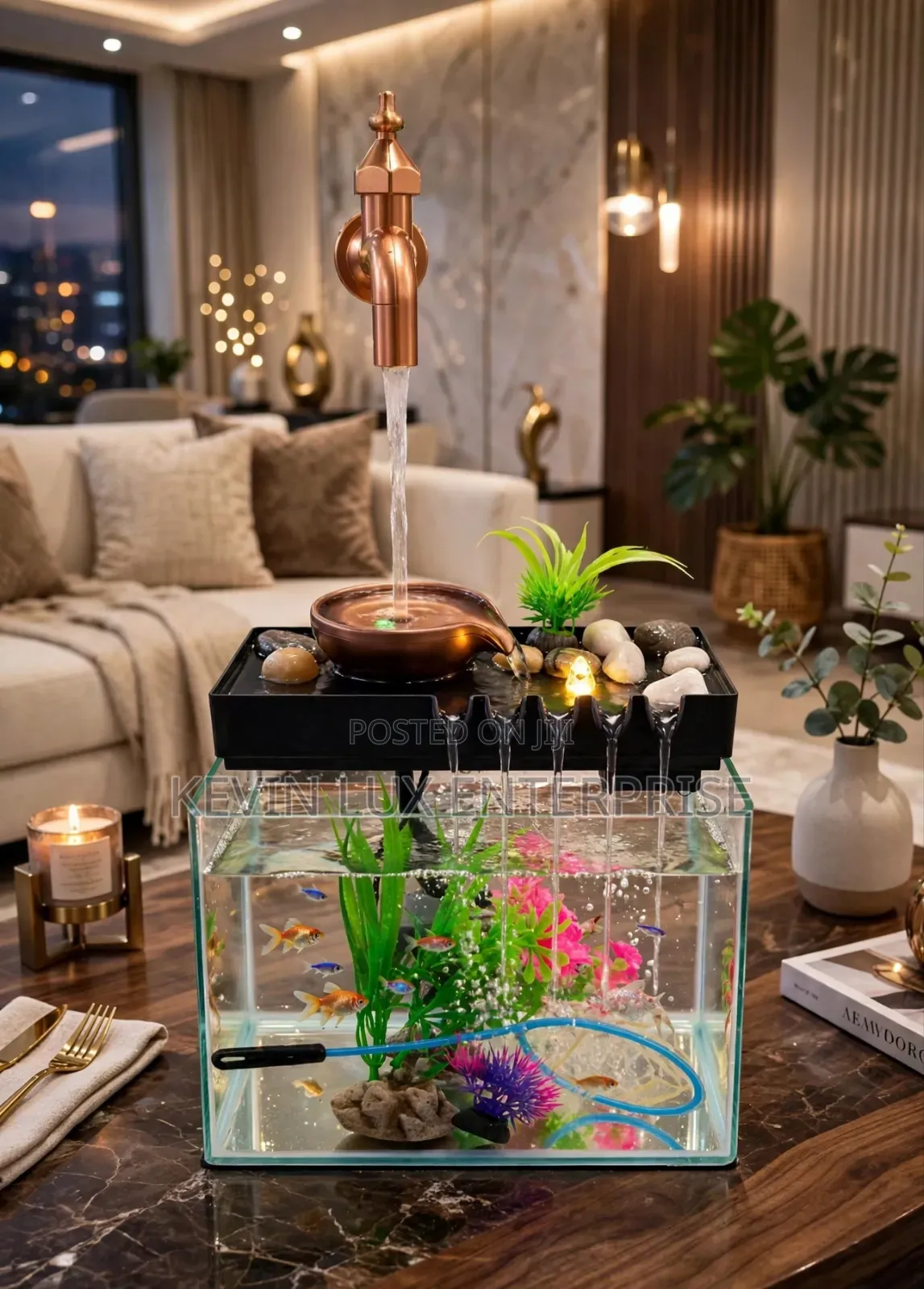 Magic Floating Faucet Fountain Aquarium