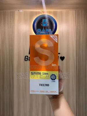 New Tecno Spark Slim 256 GB Black