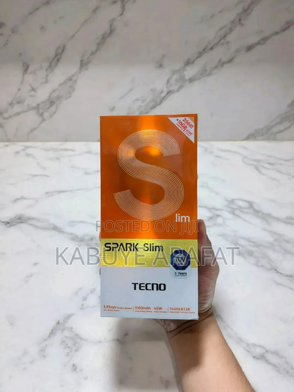 New Tecno Spark Slim 256 GB Blue