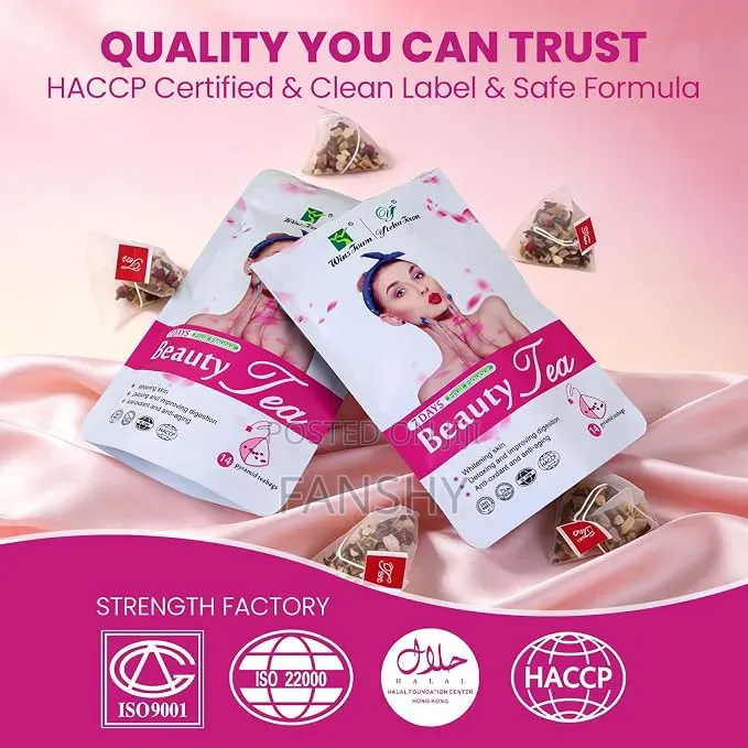 Original WinsTown 7 Days Beauty Tea, Herbal Tea for Skin Care