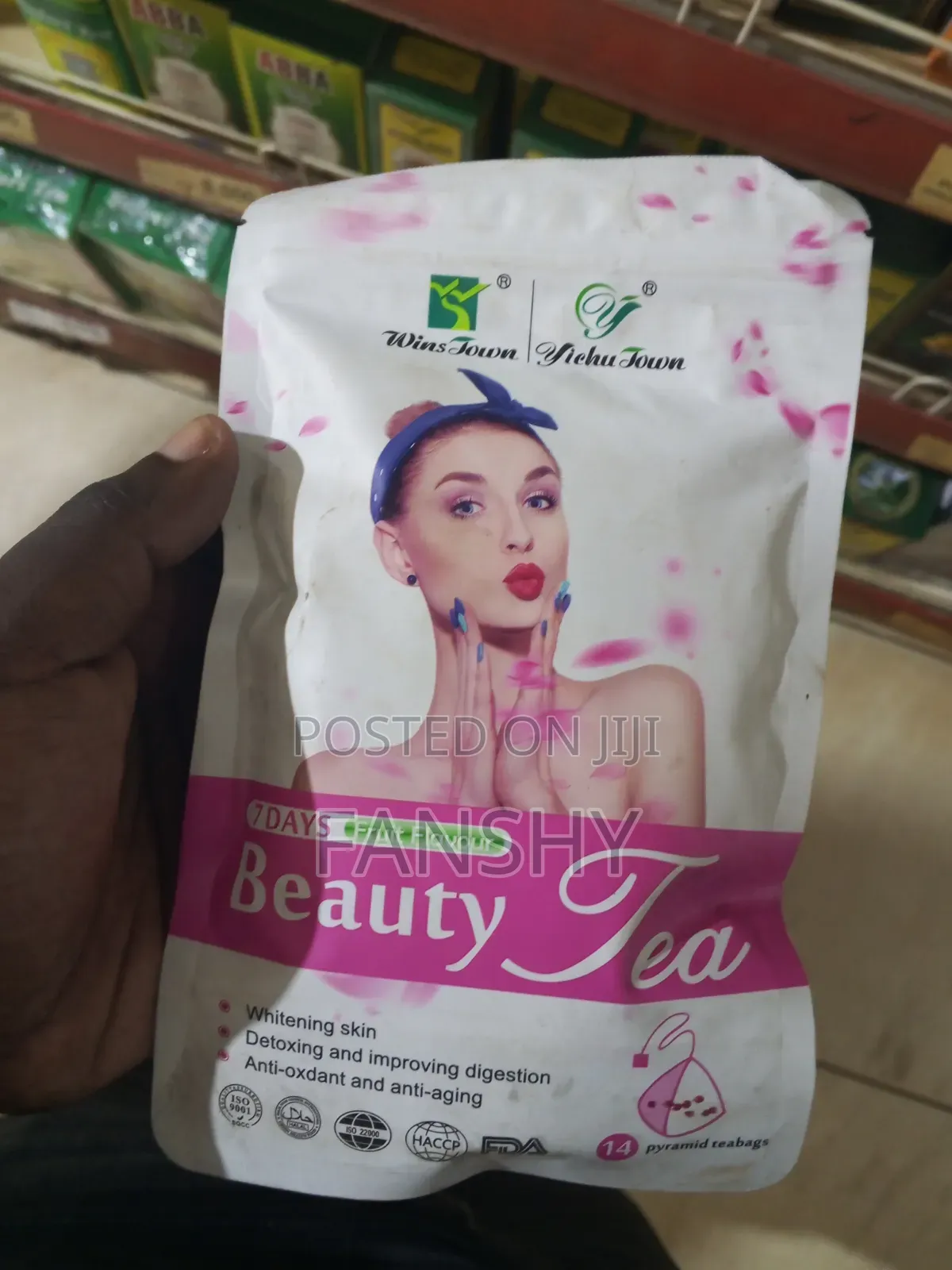 Original WinsTown 7 Days Beauty Tea, Herbal Tea for Skin Care