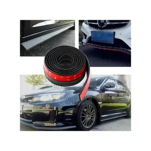 Car Front Bumper Lip Rubber Bumper Anti Scratch Protector