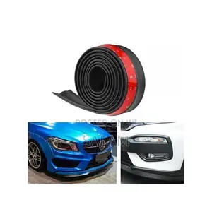 Car Front Bumper Lip Rubber Bumper Anti Scratch Protector
